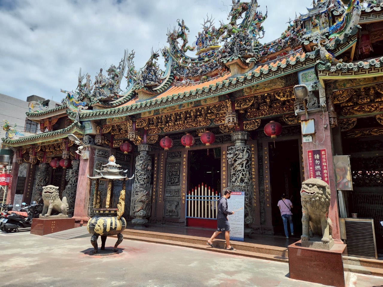 台湾の伝統的な廟
