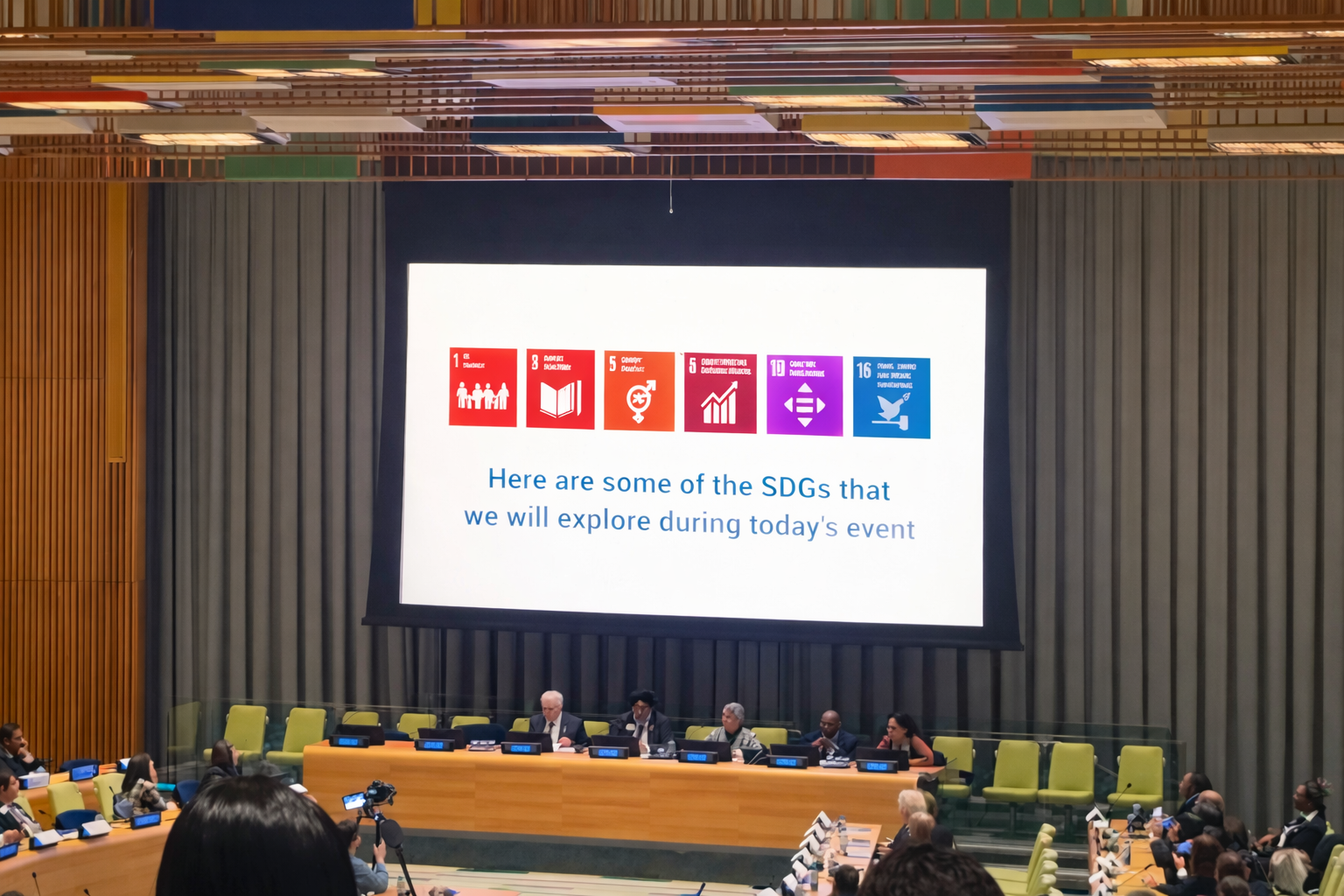 SDGsとライオンズの奉仕の連携について言及するセッション