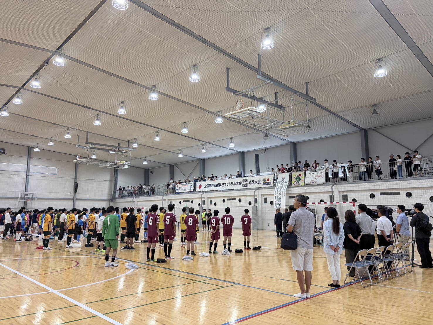 フットサル大会の様子
